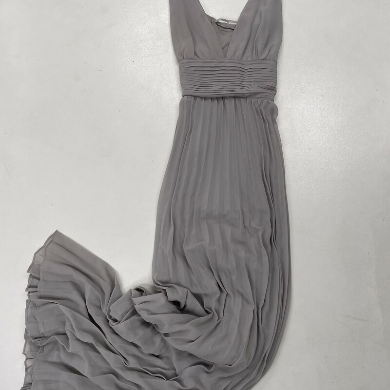 Lulus Gown, Size: XL, Color: Grey