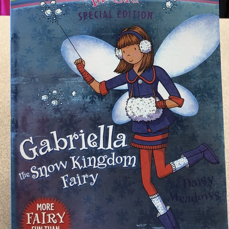 Gabriella The Snow Kingdom Fairy
 Blue, Size: Paperback