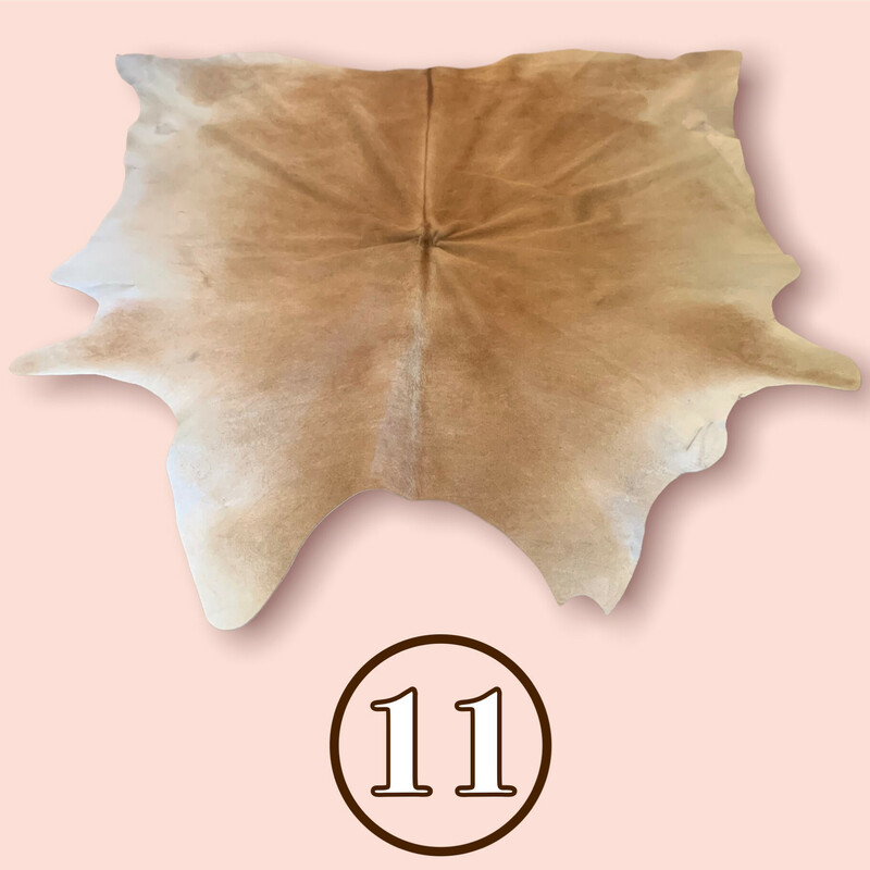 Our luxurious cowhide rugs are top notch and of the highest quality! Flip through all of the photos to see our current options, and then select the number that corresponds with your choice below!<br />
<br />
Our large cowhide rugs measure roughly 5.5x6.5.<br />
<br />
Looking for a larger cowhide? Search 45113 in our search bar to browse through our extra large rugs that measure roughly 6x7!