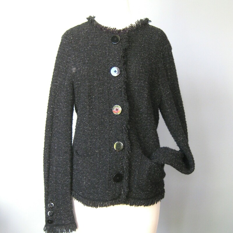 Tweed Cardigain Wool