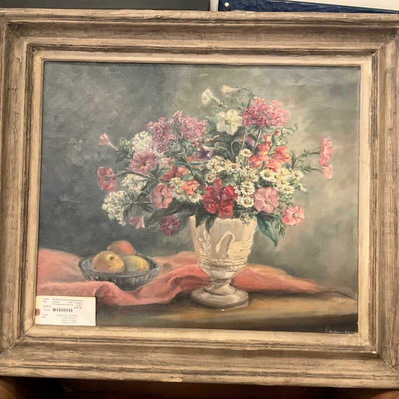 M Chamberlain Still Life, Floral,  Framed
26.5in(H) 30.5in(W)