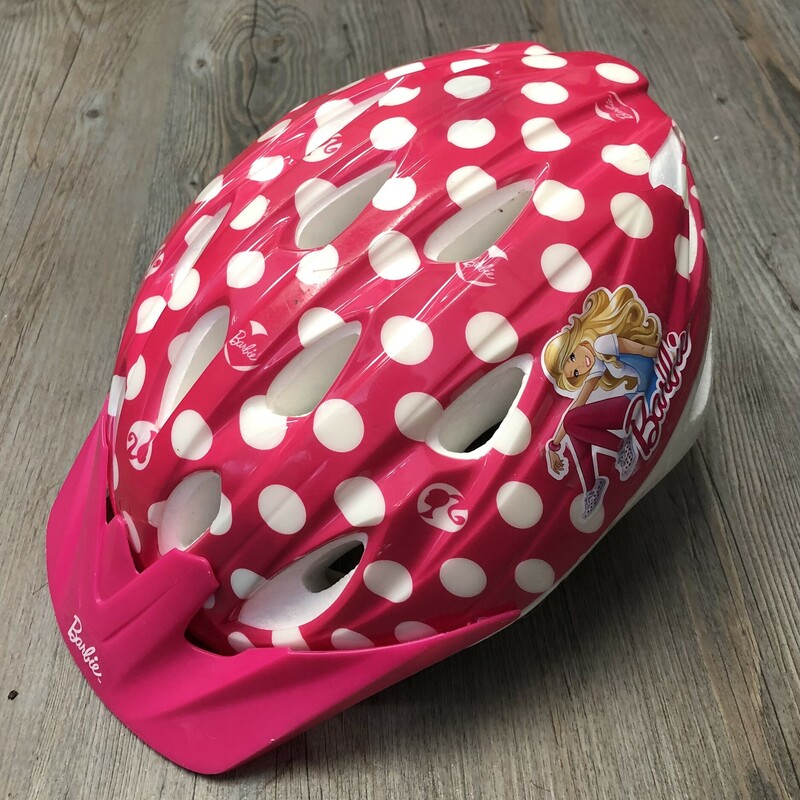 Barbie Helmet, Pink, Size: 50-54CM