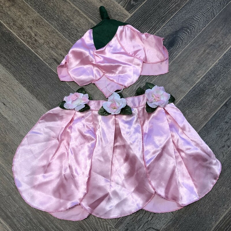 Flower Costume, Pink,
Size: Tie Waist
Used
Includes Tutu, Hat