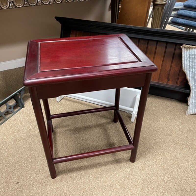 Rosewood Side Table, Size: 18x14x22