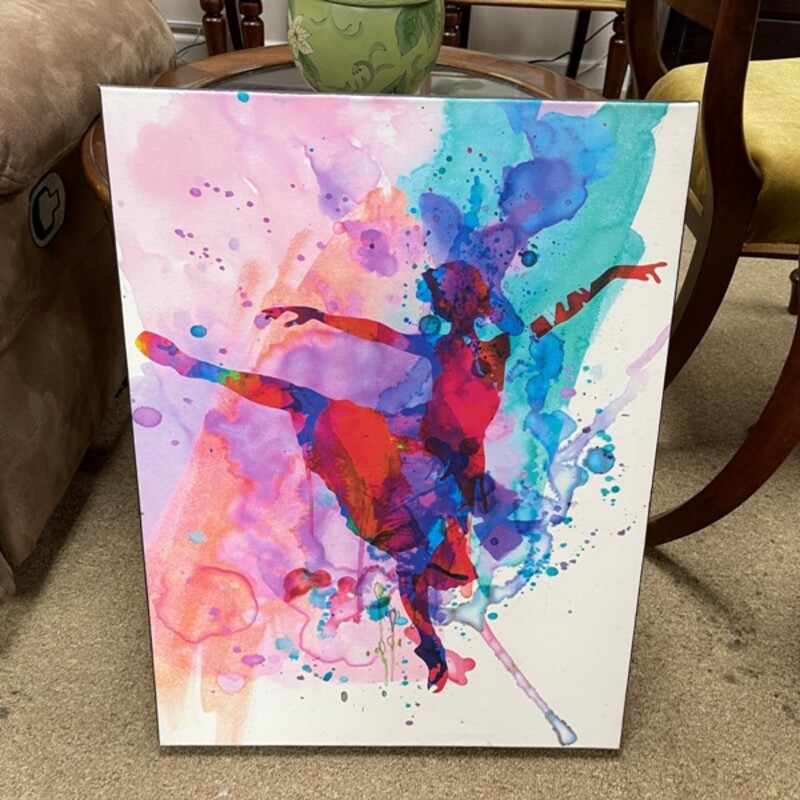 Ballerina Canvas, Size: 20x26