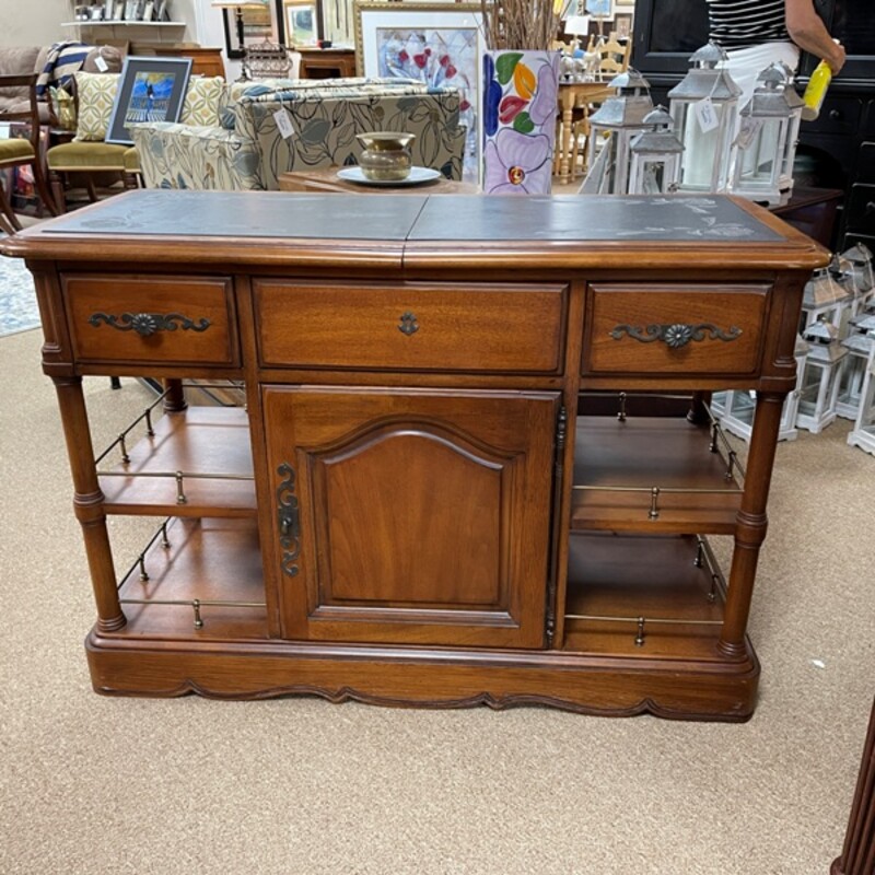 Vintage Drexel Bar Cabinet, Size: 45x20x31