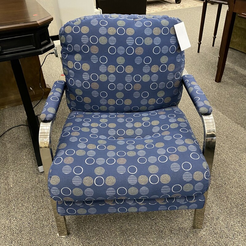 Blue Scand. Des. Chair