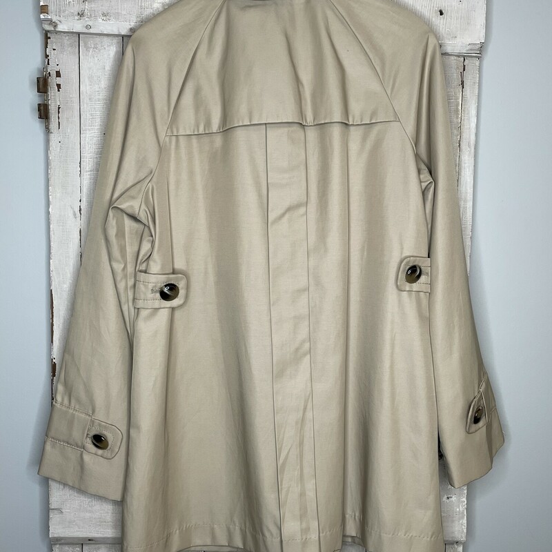 Coat JNY, Tan, Size: Large