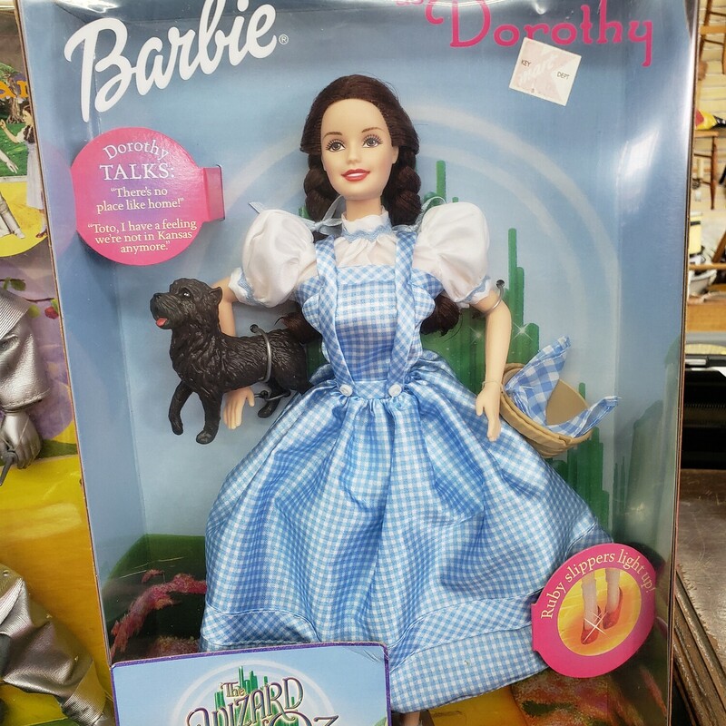 Wizard Of Oz Barbie, In Box, Size: Glinda<br />
Entire set availalbe