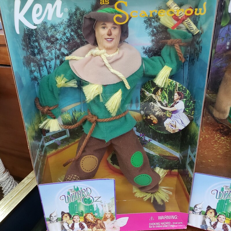 Wizard Of Oz Barbie, In Box, Size: Glinda
Entire set availalbe
