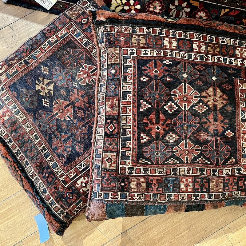 Cushion Antique Carpet, Red,
Size: 24x24
(Two available)