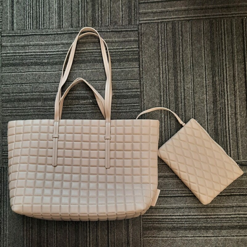 Quilted Huge Tote & Wrist