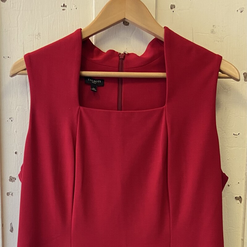 Red Slvless Dress