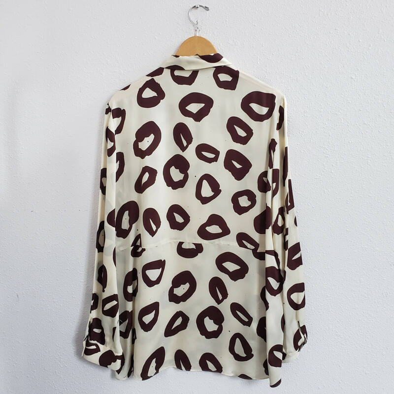 Whistles
Cream and brown print
Size: 12