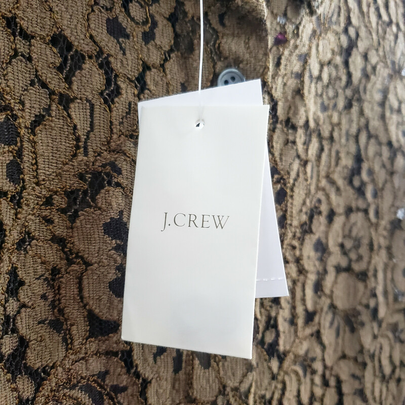 J Crew Collection<br />
Olive lace<br />
Size: 14/NWT