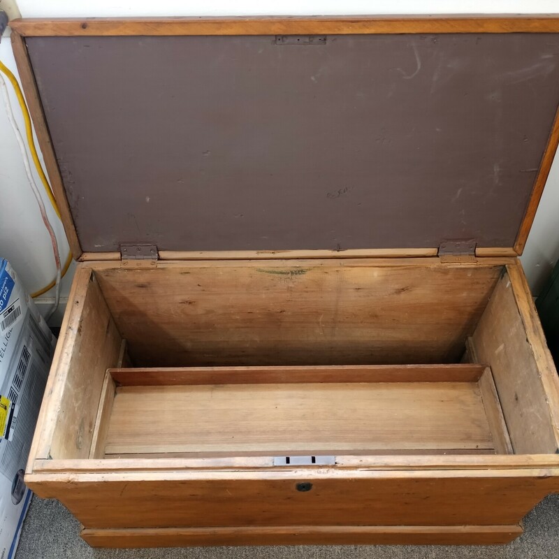 Tool Box Coffee Table Antique