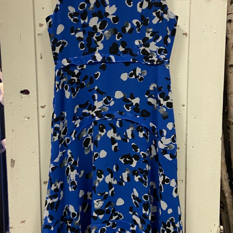 Cobalt/blk Pat Shr Dress<br />
Royal/bl<br />
Size: Medium