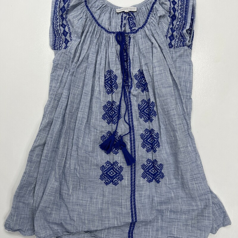 Christopher Sauvat Dress, Size: OS, Color: Blu
