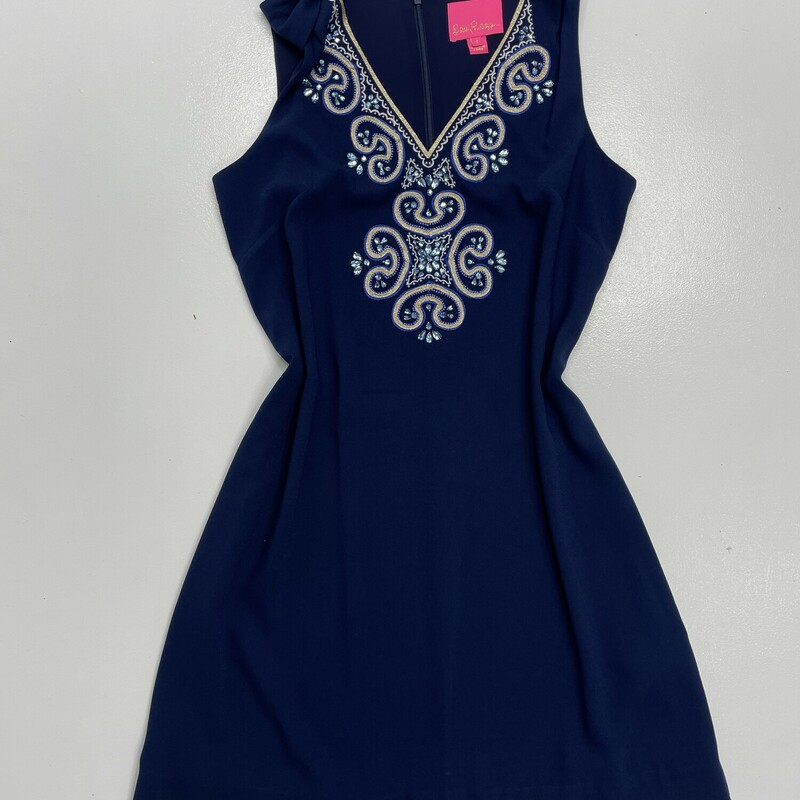 Lilly Pulitzer Dress, Size: 4, Color: Navy