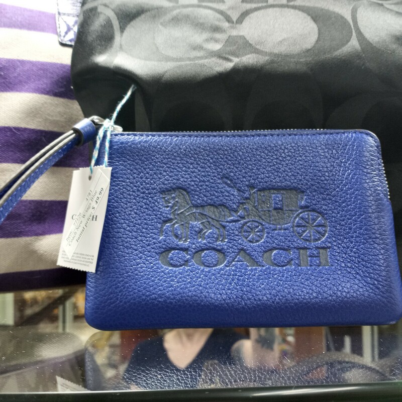 Coach New W/tags Blue