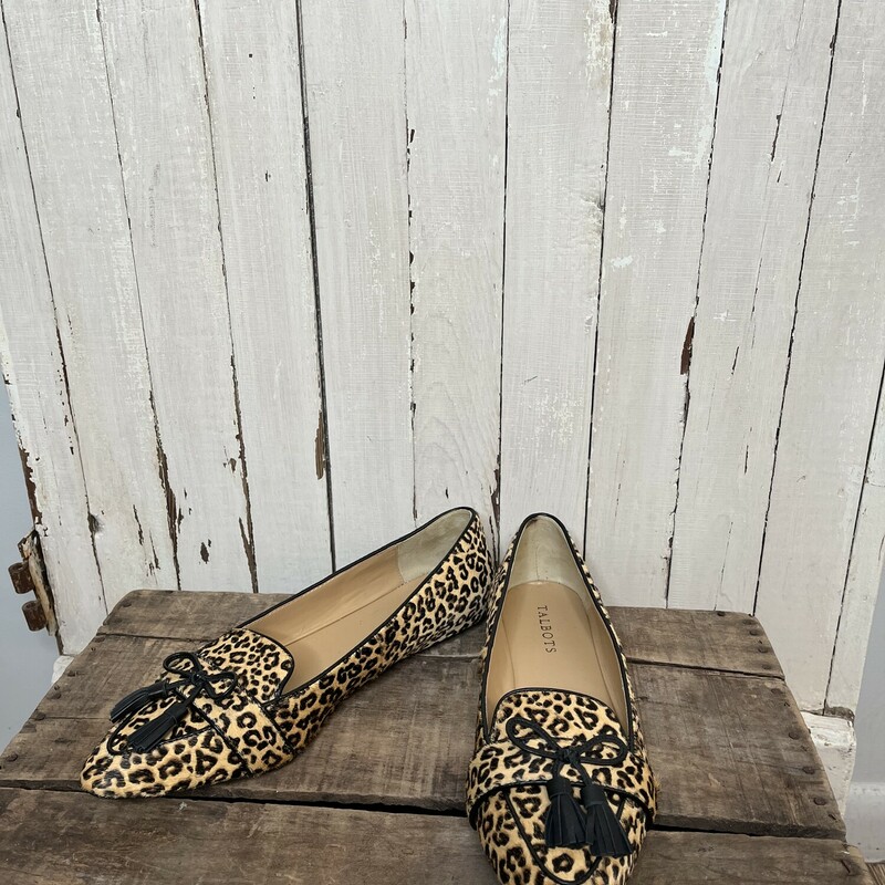 Loafers Talbots, Leopard, Size: 9.5