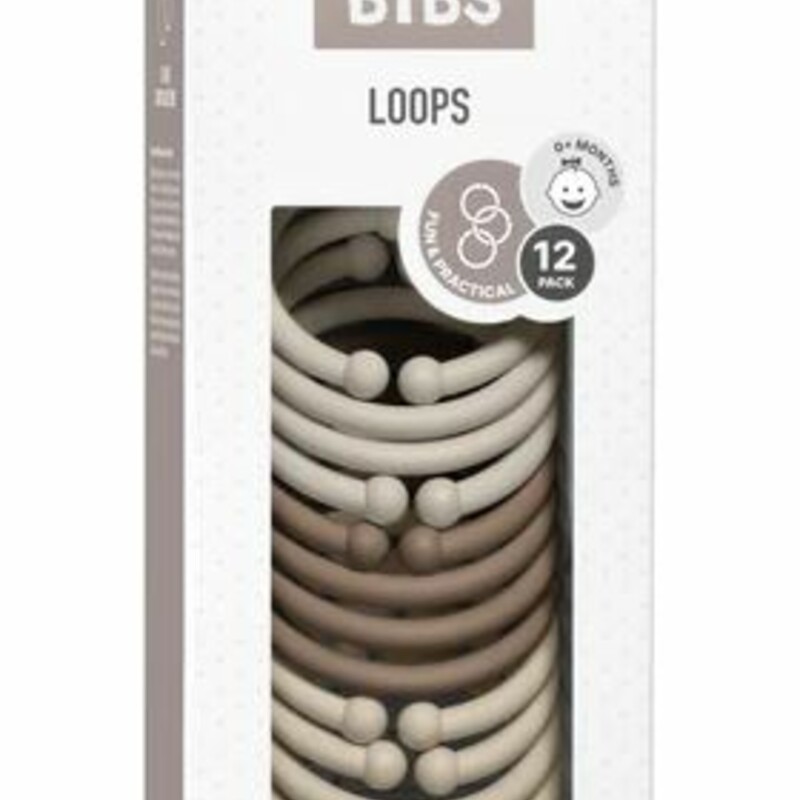 BIBS, Size: 12pk, Item: Loops