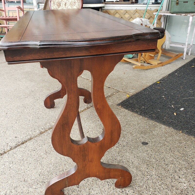 Console Table, Kiel Furniture, Wood, Size: 44 x 18 x 29