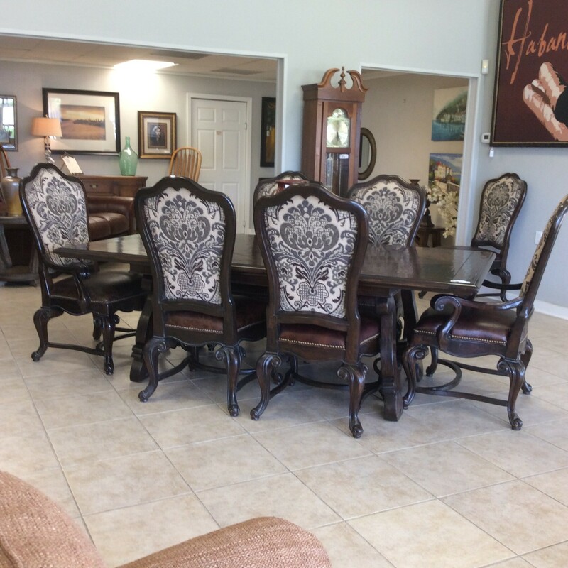 Dining Table W/ 8 Chairs&