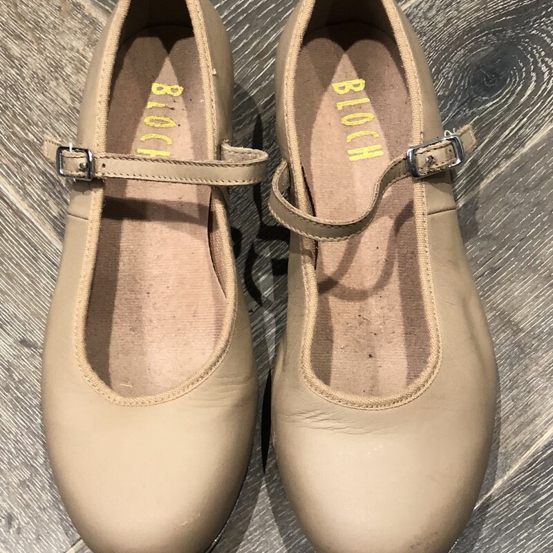 Bloch Tap Shoes, Beige, Size: 5.5Y