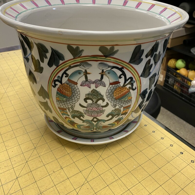Asian Porcelain W/Saucer