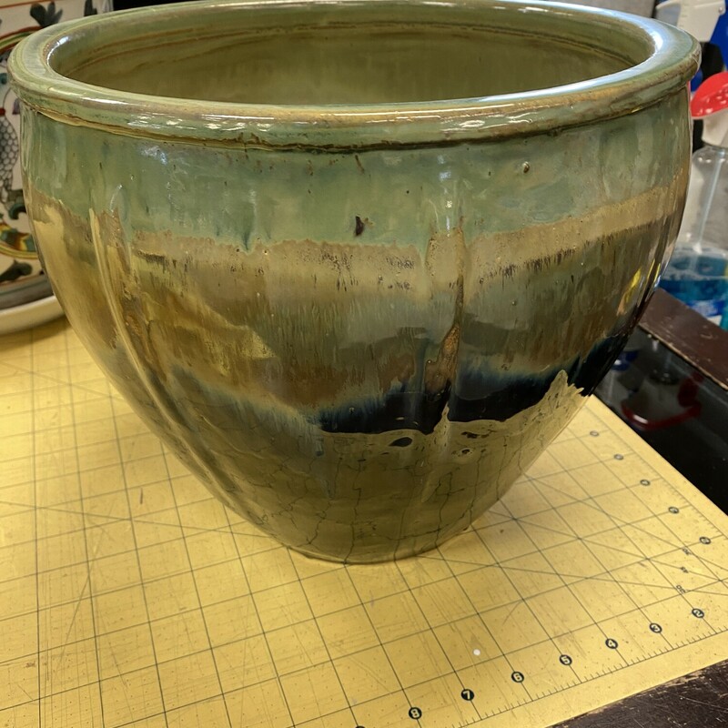 Glazed Plant Pot