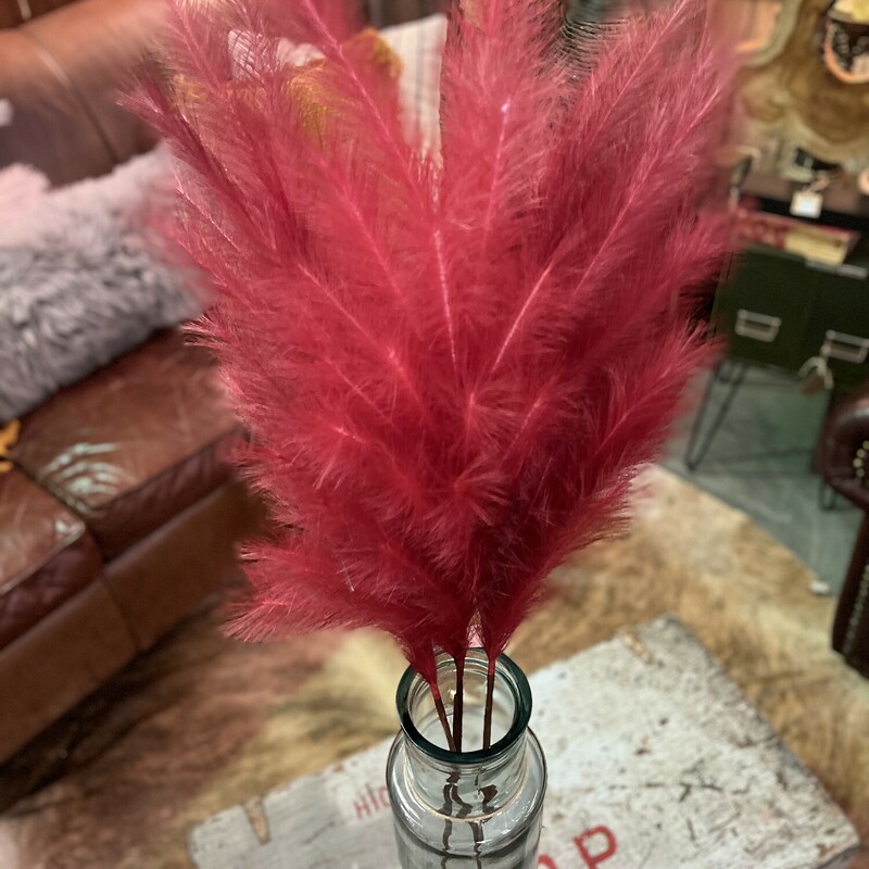 These gorgeous red colored pampas stems are perfect for weddings, parties, or even photography! The rich tone is such a gorgeous pampas color that makes these florals a beautiful touch to any decor! Each stem measures 45.25 inches long.