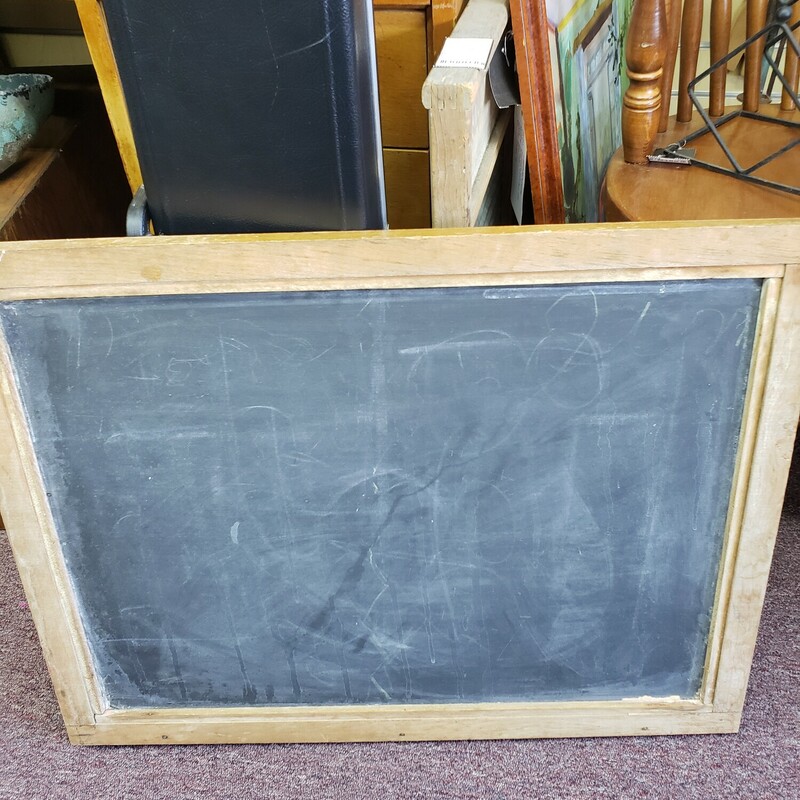 Natural Slate Chalkboard, National School, Size: 20.5 X 26.5