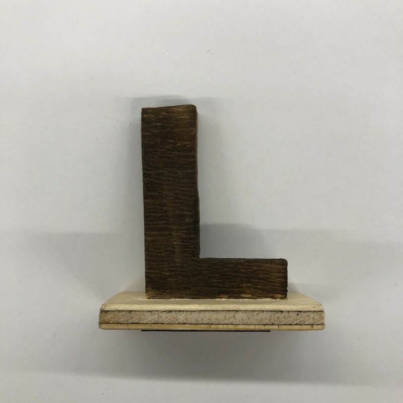 JK Woodworking, Size: L, Item: Letter