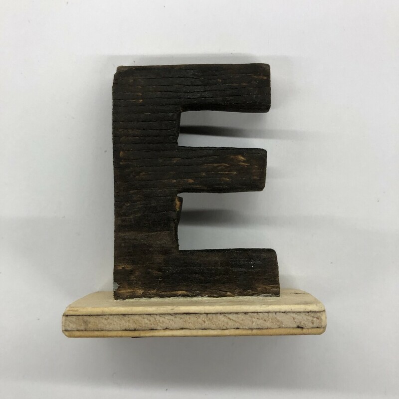 JK Woodworking, Size: E, Item: Letter