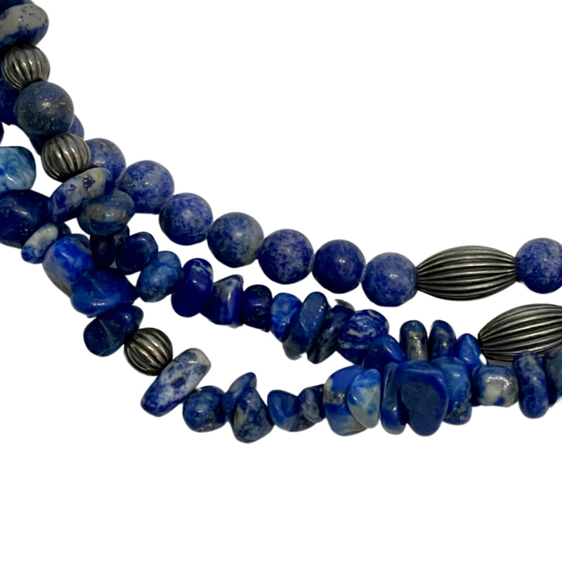Carolyn Pollack Lapis Lazuli Necklace<br />
Sterling Silver