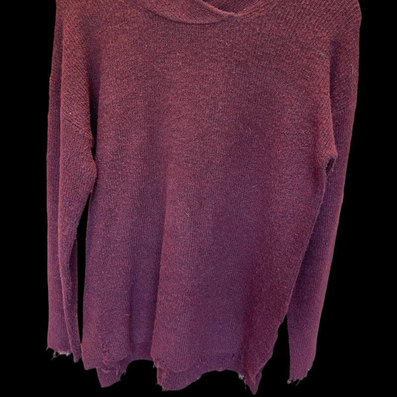 Stitches And Stripes, Maroon, Size: L