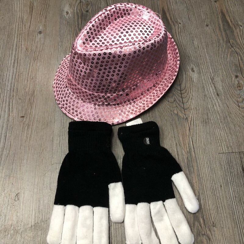 Light Up Gloves And Hat