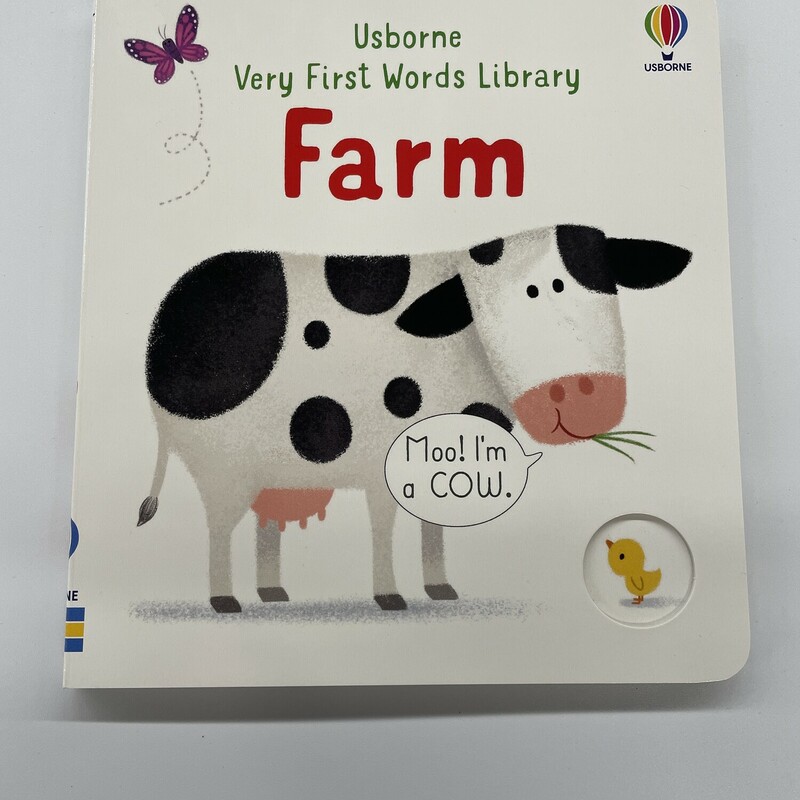 First Words Farm, Size: Usborne, Item: NEW