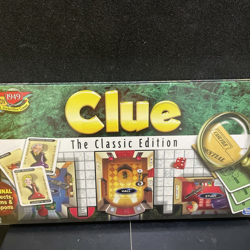 Clue Classic Edition, 8+, Size: Game