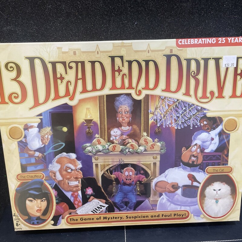13 Dead End Drive, 8+, Size: Game