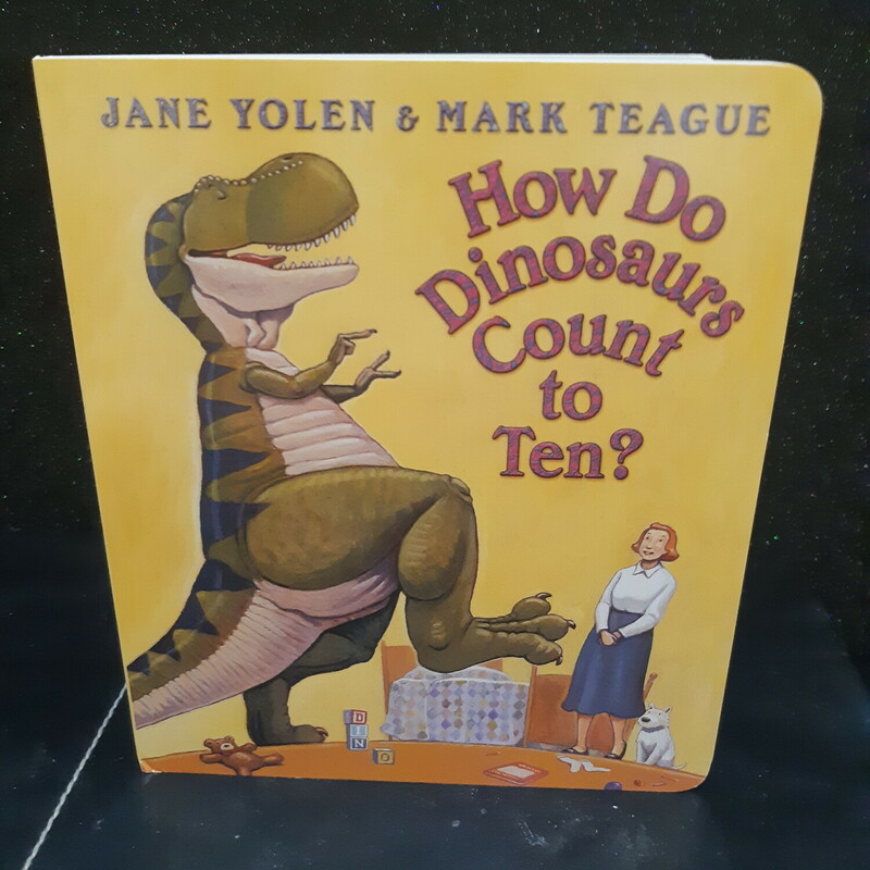 How Do Dinos Count To 10, Brdbk, Size: Book