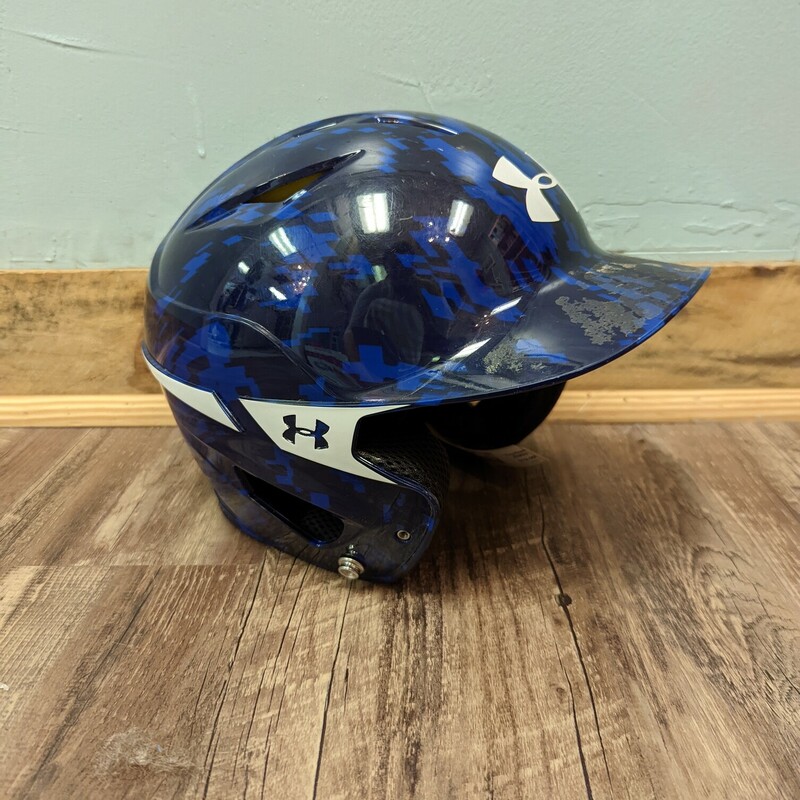 Under Armour Helmet, Blue, Size: Toy/Game