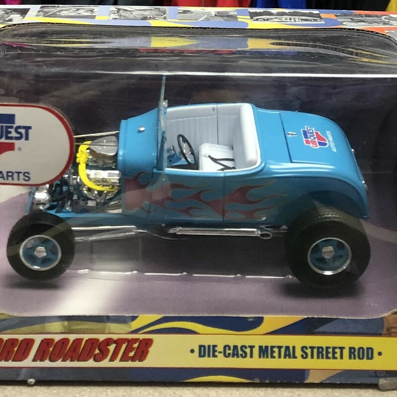 Car Quest 29 Ford Roadste, Blue, Size: NEW