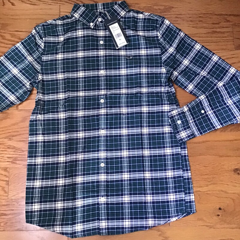 Vineyard Vines Shirt NEW, Green, Size: 18

brand new with $55 tag

ALL ONLINE SALES ARE FINAL.
NO RETURNS
REFUNDS
OR EXCHANGES

PLEASE ALLOW AT LEAST 1 WEEK FOR SHIPMENT. THANK YOU FOR SHOPPING SMALL!