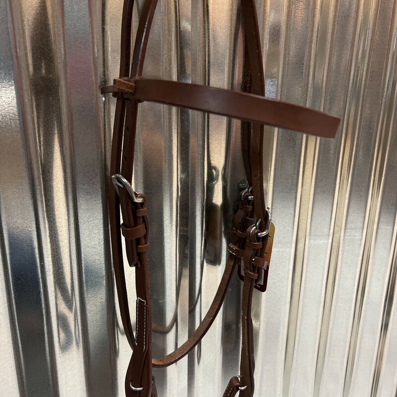 Browband Headstall, None, Size: Horse
Tough 1