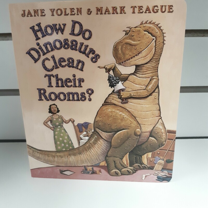 How Do Dinos Clean Room, Brdbk, Size: Book