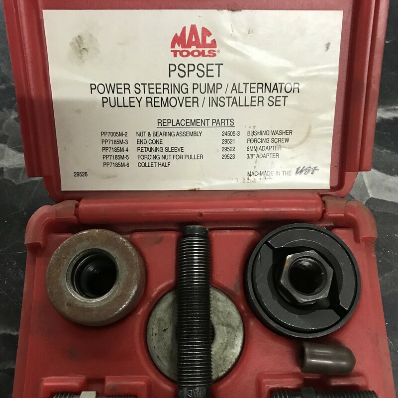 Pulley Remover Set