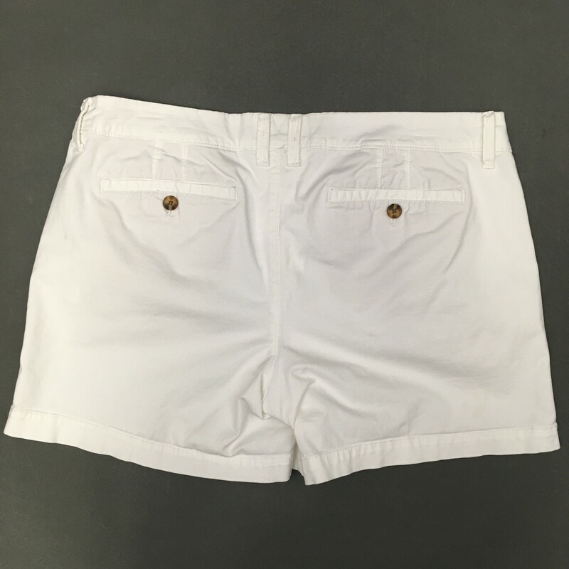 Old Navy Twill Shorts, White, Size: 12<br />
7.7 oz