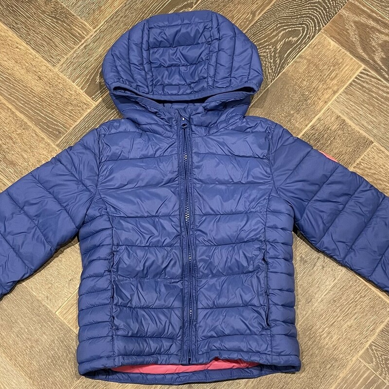 Gap Puffer Jacket, Blue, Size: 4-5Y